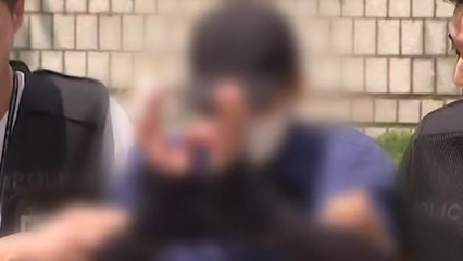 '숭례문 지하보도 살인' 피의자..."찍지 마·몰라요" / YTN