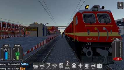 12360 Garib Rath Express in Train Simulator 2024(Android Gameplay) #souravcpexpartgaming