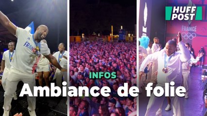 Les rois du judo français improvisent une chanson parfaite pour Gaba au Club France