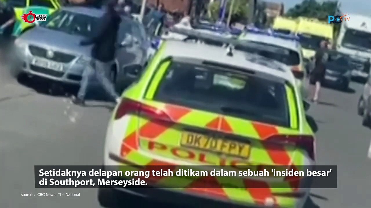 Penusukan di Inggris, Korban Tewas 2 Orang dan 9 Luka