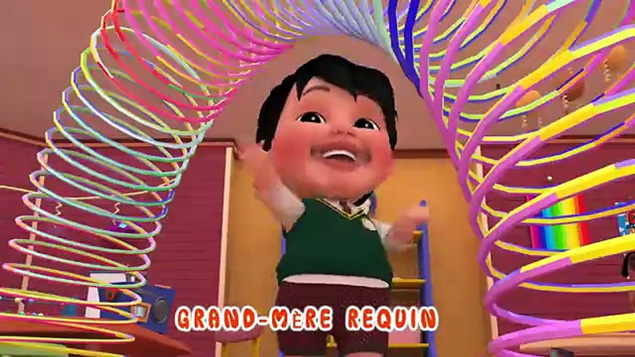 Bingo en français  - Comptines pour bébé en francais - Banana Cartoon LE Français [HD]