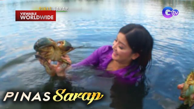 Kara David, sinubukan ang panghuhuli ng mud crabs sa brackish water ng Capiz! | Pinas Sarap