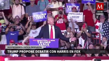 Trump anunció ausencia en debate con Kamala Harris en ABC y propone enfrentamiento en Fox News
