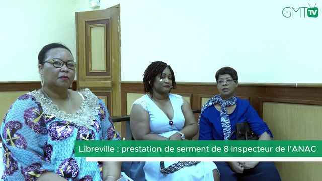 [#Reportage] Libreville : prestation de serment de 8 inspecteur de l’ANAC