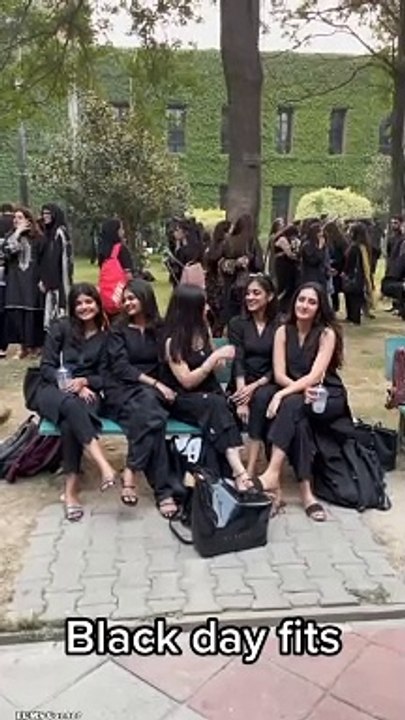 black day outfit