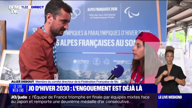 Les Jeux de Paris 2024 ne sont pas encore terminés que l'engouement pour les Jeux d'hiver 2030 est déjà présent