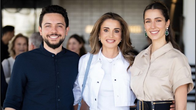 GALA VIDEO - Rajwa et Hussein de Jordanie jeunes parents : ils dévoilent la signification du prénom de leur fille Iman