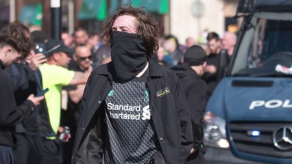 'Here for a peaceful protest': Demo moves through Blackpool town centre