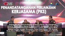 Penandatanganan Perjanjian Kerjasama Antara Intel Kejaksaan RI dengan Puspom TNI