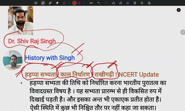 Harappan Civilization! Periodization! Rakhigarhi! NCERT Update