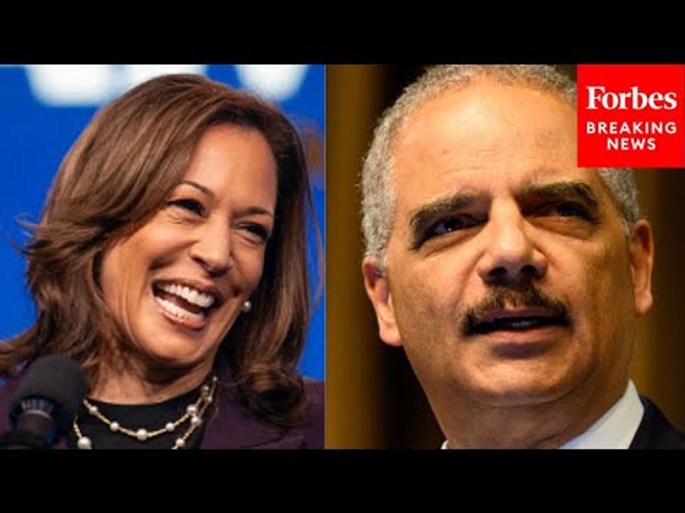 JUST IN: Former AG Eric Holder Arrives At Harris's Residence As She Interviews Potential VP Picks