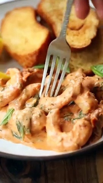 Creamy Tuscan Prawns