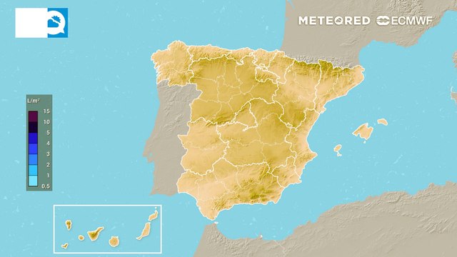 En los próximos días se esperan tormentas localmente fuertes en varias zonas de España