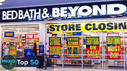 Top 50 Stores That Don't Exist Anymore