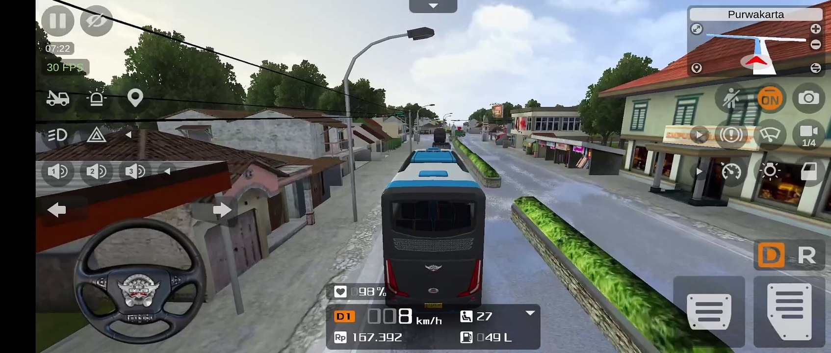 Bus simulator game