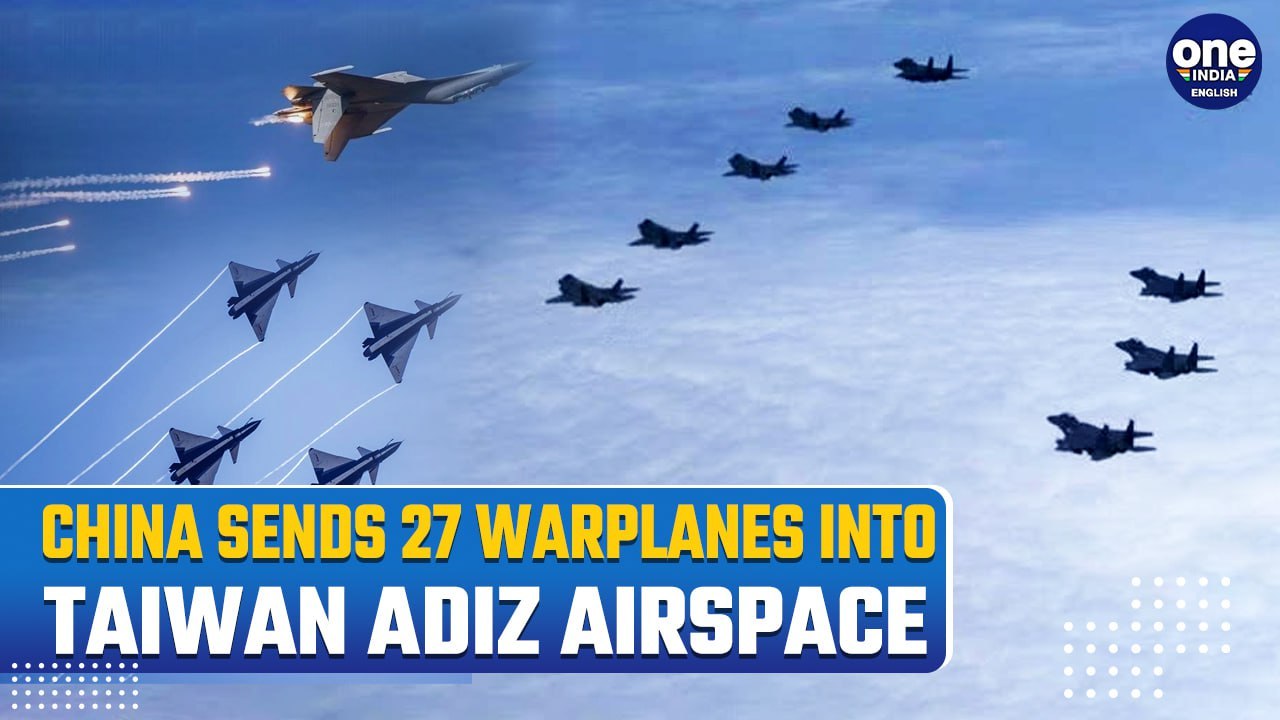 VIDEO: 'Panic' In Taiwan As Chinese War Planes...