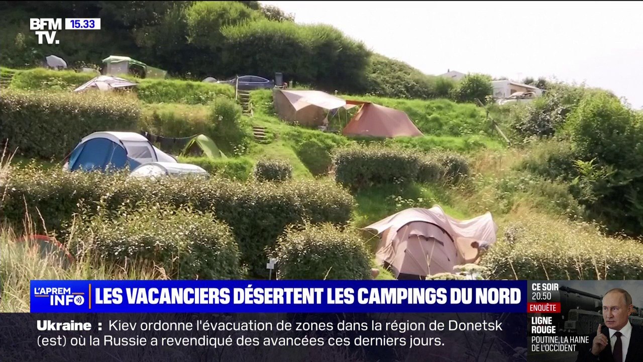 "Le mois de juillet, il est manqué, on ne le rattrapera pas": mauvais temps, législatives... les campings du nord désertés par les vacanciers français en juillet