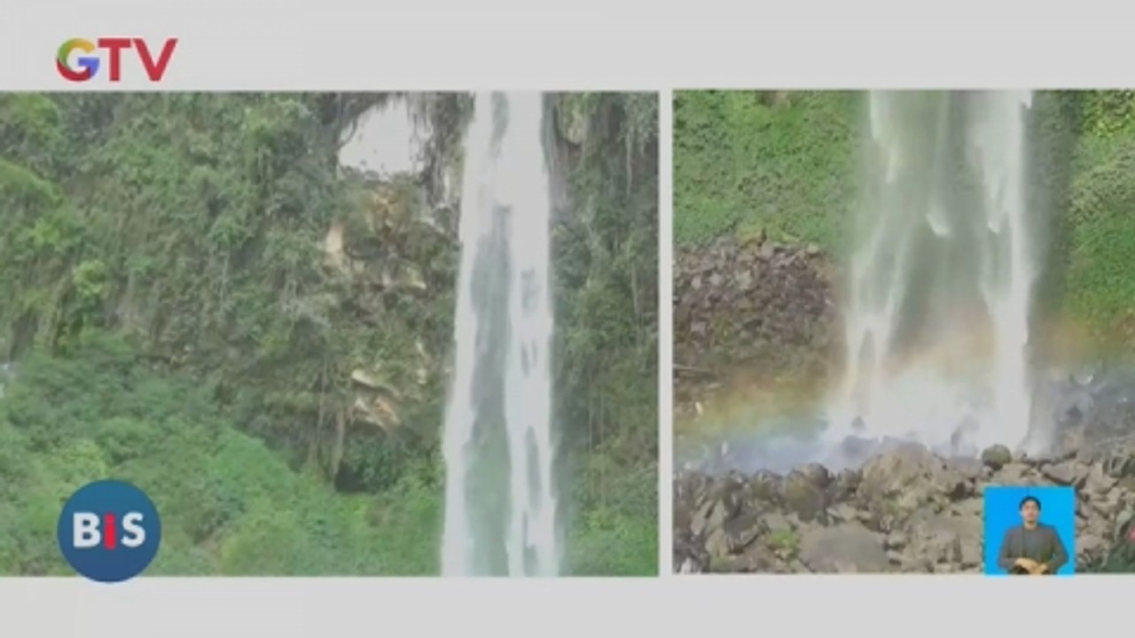 Menikmati Keindahan Air Terjun Grojogan Sewu Karanganyar