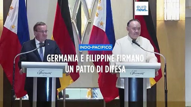 Mar Cinese Meridionale, Germania e Filippine firmano un patto di cooperazione sulla difesa