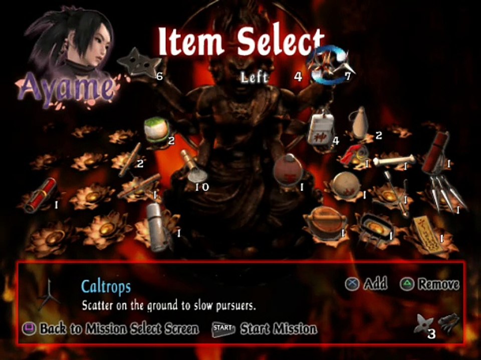 Tenchu: Fatal Shadows online multiplayer - ps2