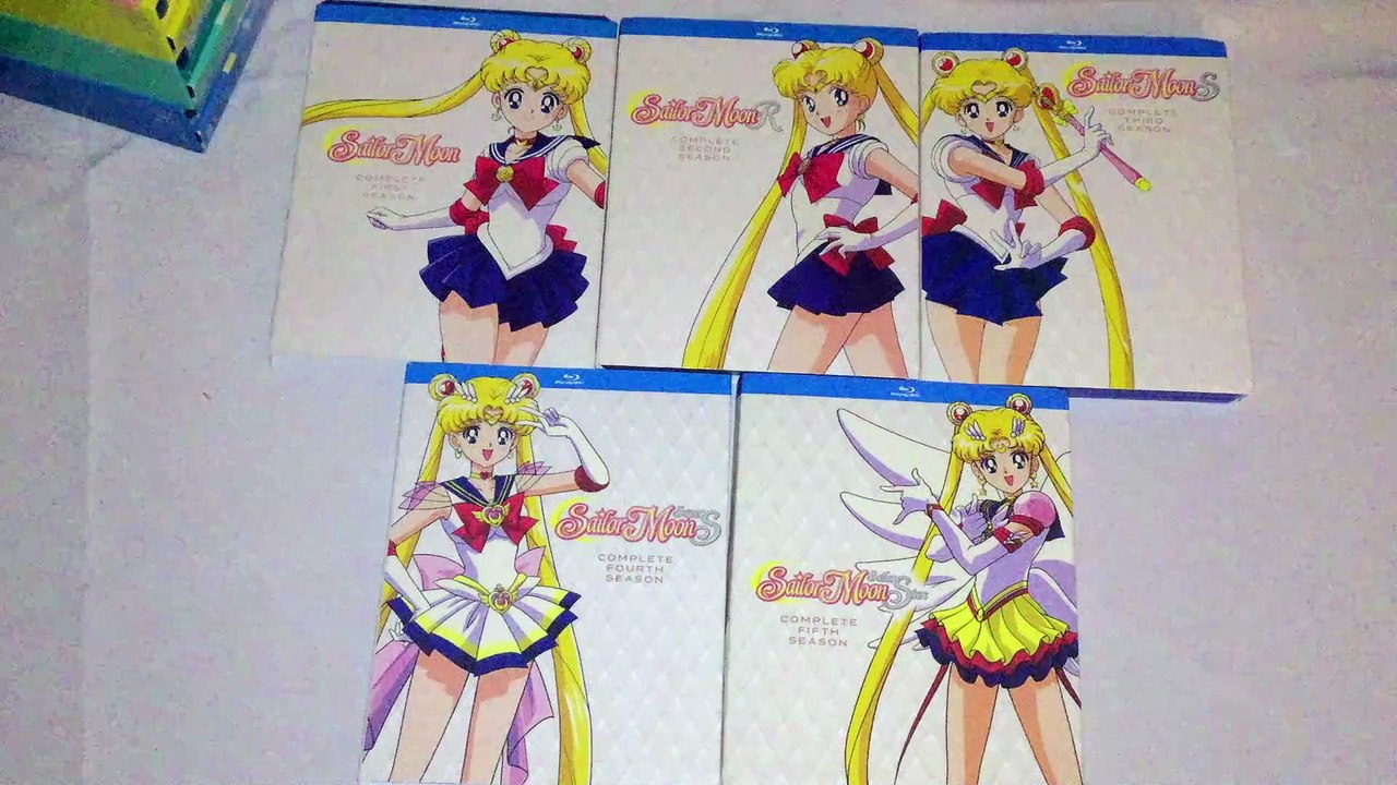 Sailor Moon 2022-2024 Rerelease Blu-Ray Unboxings