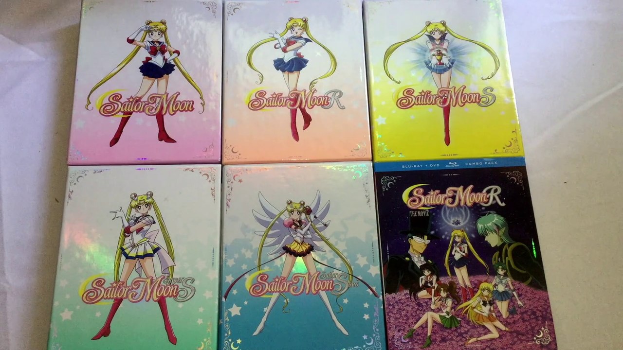 Sailor Moon 2015-2019 Limited Edition Blu-Ray Sets & Movies Unboxings