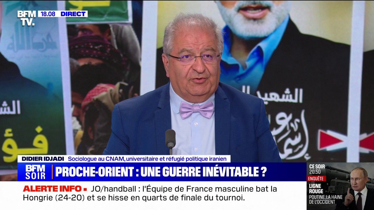 Iran: Didier Idjadi (sociologue au CNAM et réfugié politique iranien) évoque les "divergences à l'intérieur du régime" qui pourraient retarder la riposte iranienne