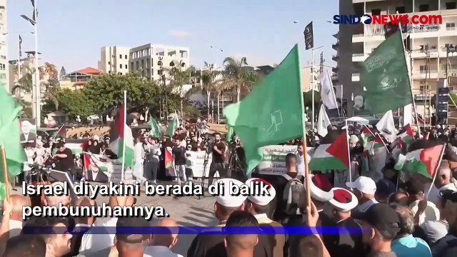 Pengunjuk Rasa Mengutuk Pembunuhan Pemimpin Hamas, Ismail Haniyeh
