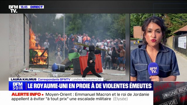Royaume-Uni: les violences se propagent dans plusieurs villes du pays depuis quelques jours