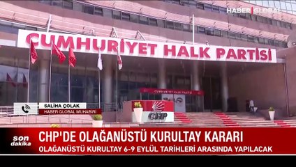CHP'de olağanüstü kurultay kararı