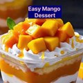 Easy Mango Dessert| Mango Dessert| Creamy  mango dessert|
