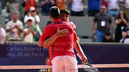 JO/Tennis: Novak Djokovic remporte l'or olympique