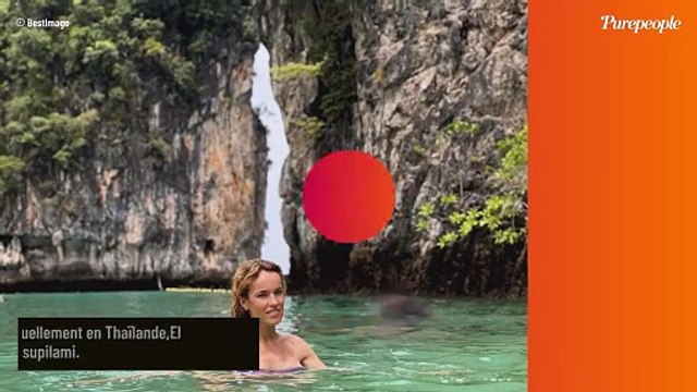 Elodie Fontan en bikini dans un décor de rêve avec son compagnon Philippe Lacheau, photos magiques