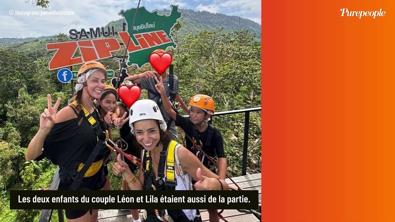 Jamel Debbouze et Mélissa Theuriau fous amoureux à l'autre bout du monde : leurs vacances en famille dans un cadre idyllique