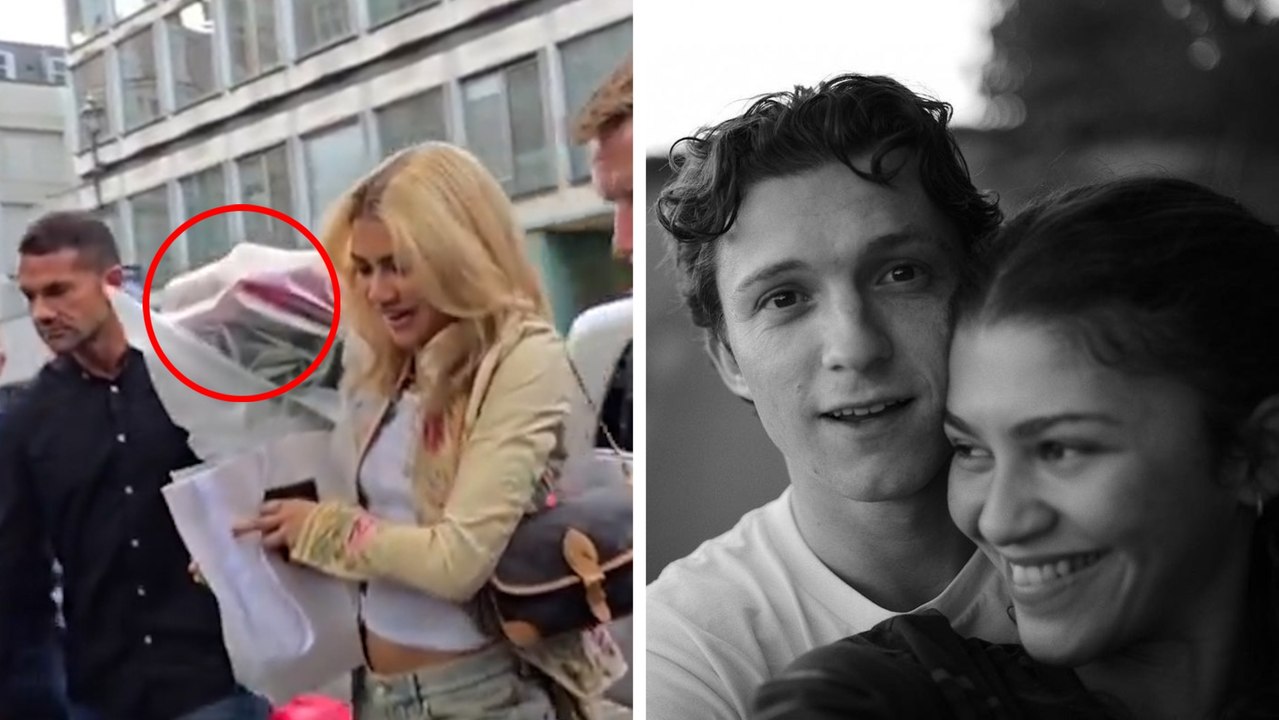 Zendaya sorprende a Tom Holland con tremendo ramo de flores en su obra de Teatro