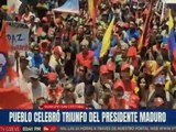 Habitantes del estado Táchira marchan en respaldo al presidente Nicolás Maduro y por la paz nacional