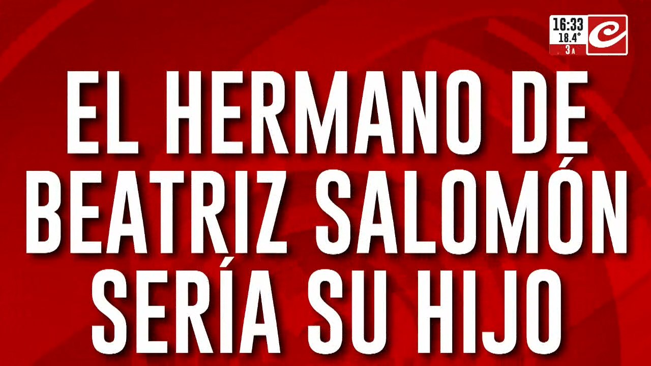 El hermano de Beatriz Salomón sospecha que podría ser su hijo: "Siempre estuvo ese comentario"