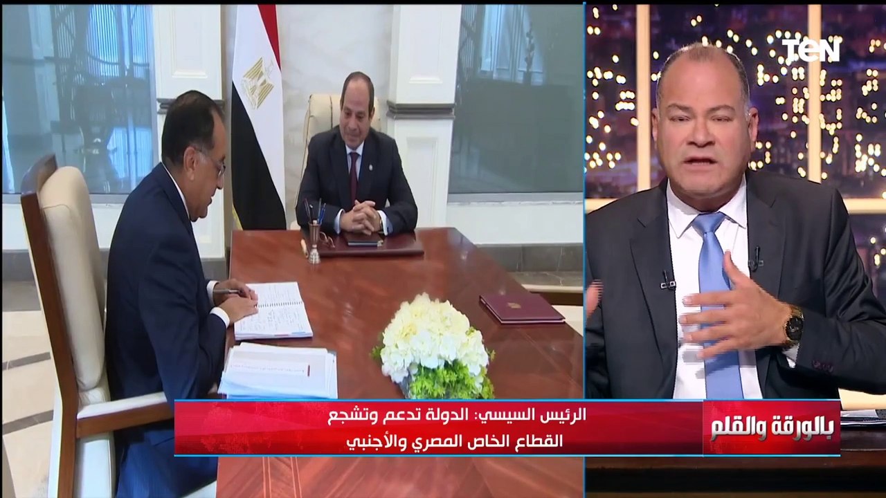 الديهي يبشر المصريين الدولة مصرة على نمو الصناعة واللي بيشتغل في الصناعة هيشهد طفرة الفترة القادمة