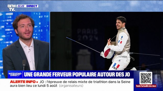 JO de Paris 2024: la France obtient sa 44e médaille et bat son record de Pékin (43) grâce au fleuret par équipe