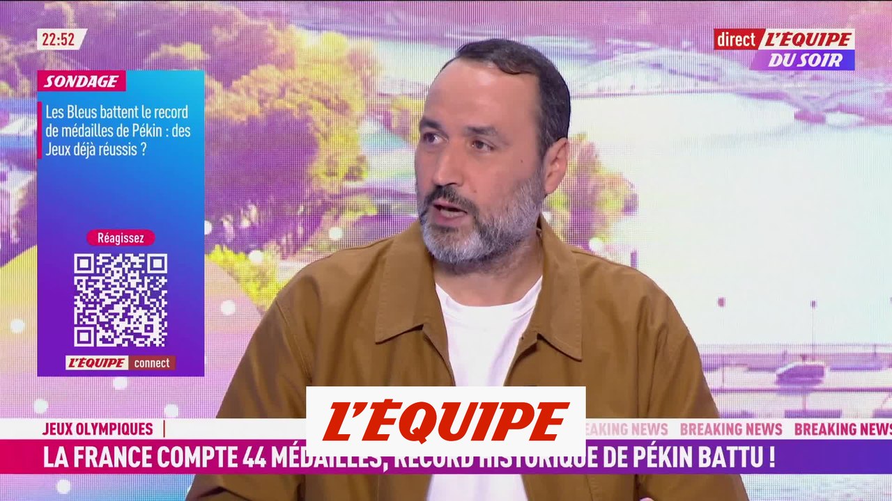 Avec 44 médailles, la France dépasse le record établi à Pékin - JO 2024 - Tous sports