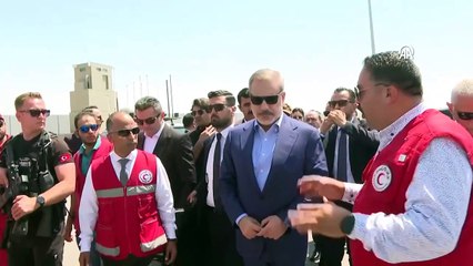 Bakan Fidan Refah sınırına gitti: 'Katliamı durdurmazsak...'