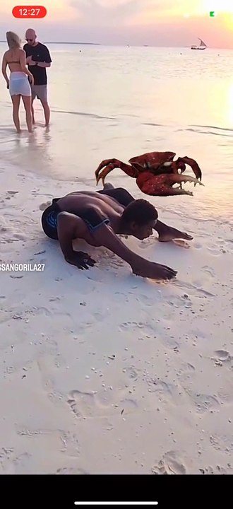 Man sea side