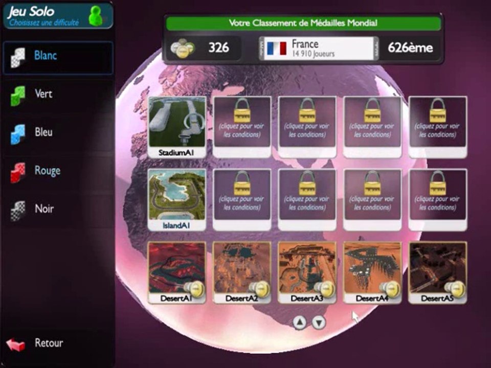 Test de Trackmania united forever pour le forum Frapstesjeux