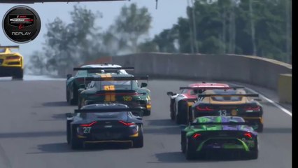 IMSA 2024 Road America Race Epic Battle GTD Madness