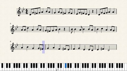 النوتة الموسيقية,,, الكاملة,,لرائعة فيروز ,,الحلوة دى قامت تعجن فى البدرية,,تدوين ماهر الغمرى