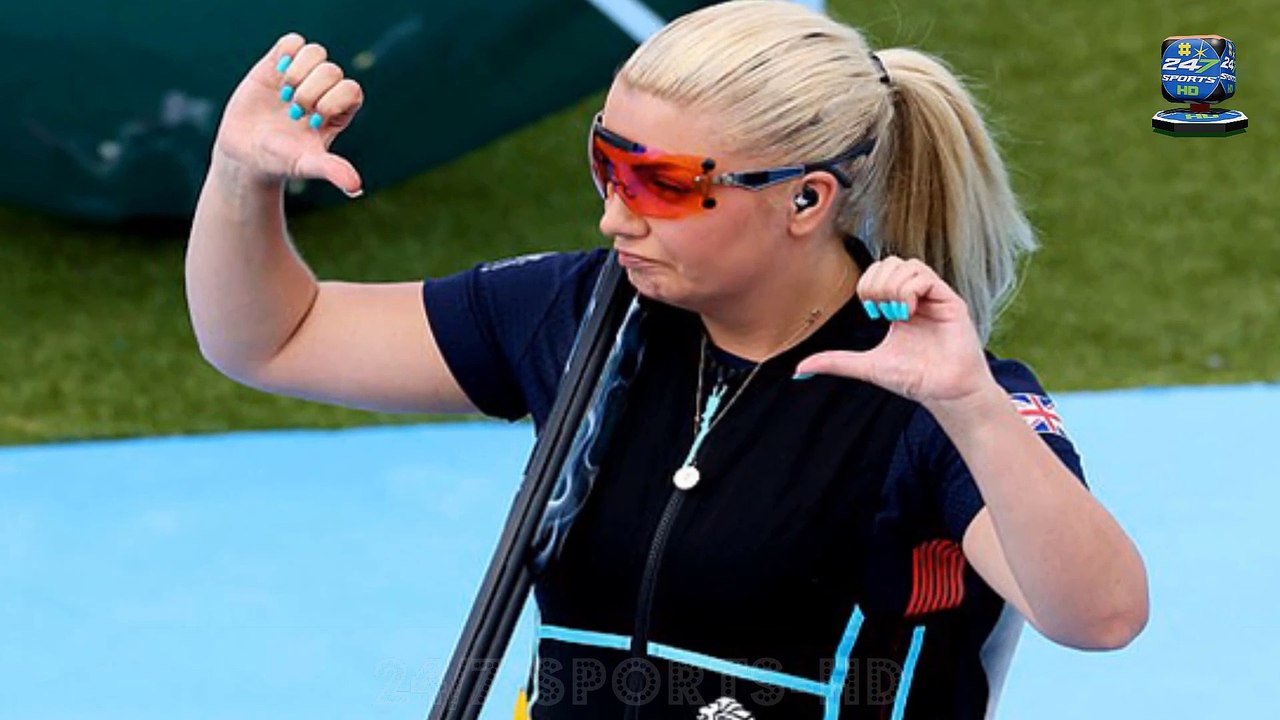 Replays show Team GB's Amber Rutter is ROBBED of potential Olympic gold medal in skeet during controversial shoot-out against Chile