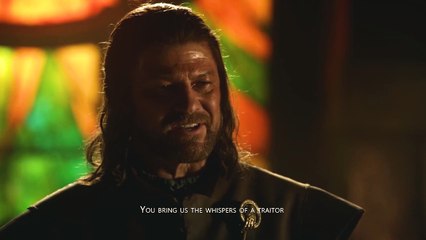 Eddard Stark Protecting Daenerys Targaryen.