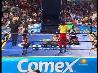 Cibernetico, Heavy Metal & Nicho el Millonario vs. La Legion Extranjera ( 2010.05.19 @ AAA Sin Limite Actopano )