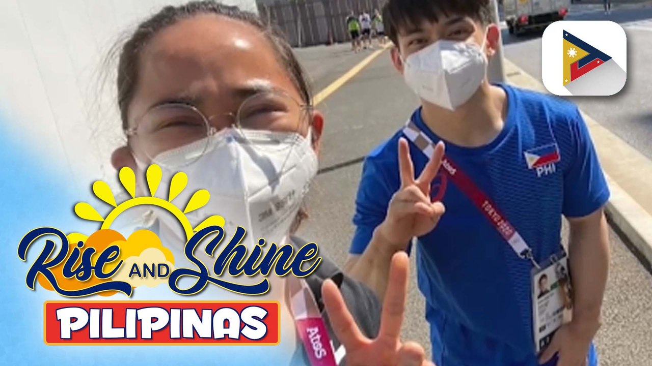 Pinay Weightlifter at 2020 Tokyo Olympics Gold Medalist Hidilyn Diaz, nagpaabot ng pagbati kay Carlos Yulo