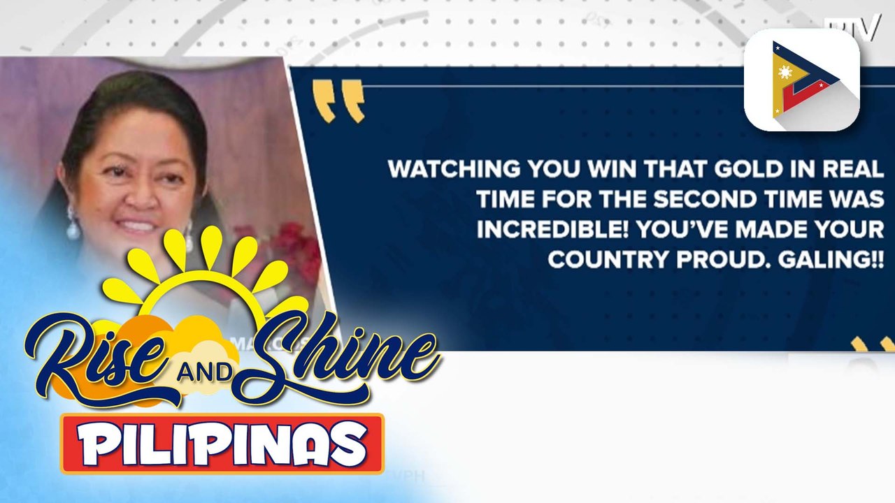 PBBM at FL Liza Araneta Marcos, muling nagpaabot ng pagbati kay Yulo